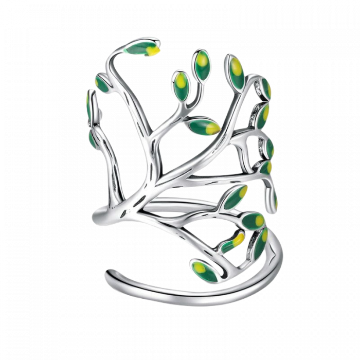 Inel argint reglabil Copacul Vietii [1]