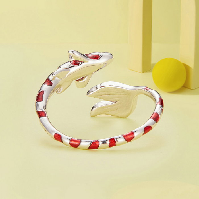 Inel argint reglabil crap japonez [6]