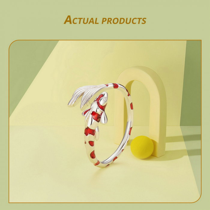 Inel argint reglabil crap japonez [12]