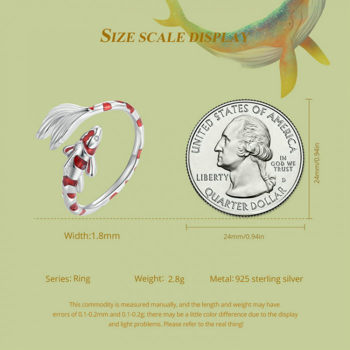 Inel argint reglabil crap japonez [11]