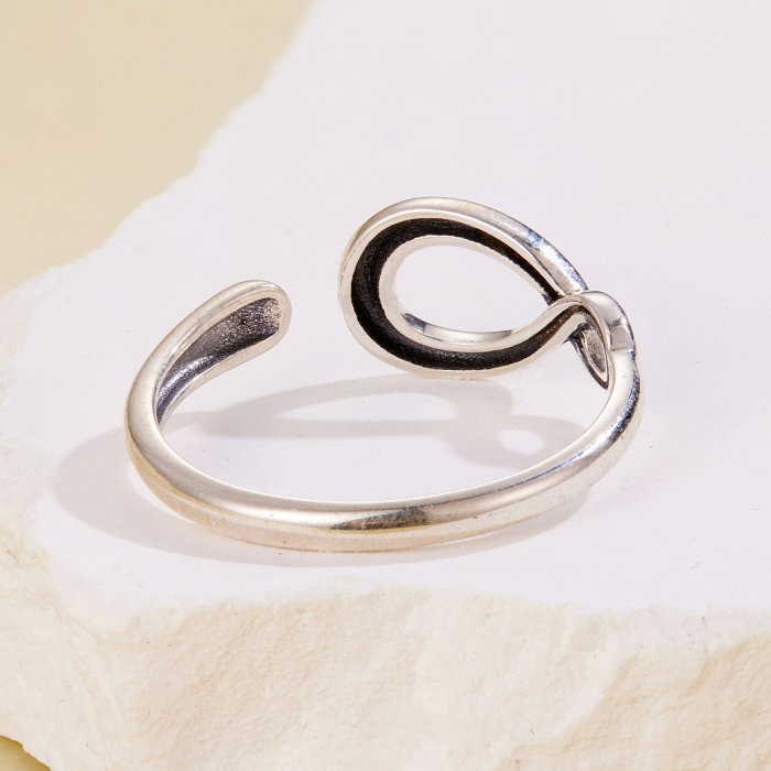 Inel argint reglabil cu Infinit [5]