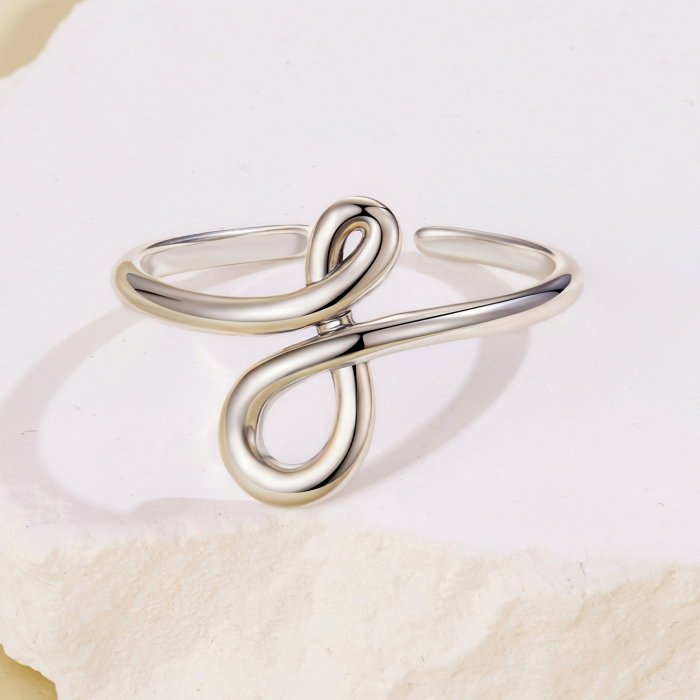 Inel argint reglabil cu Infinit [3]