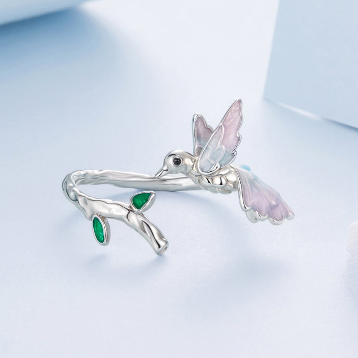 Inel argint reglabil cu pescarus [3]