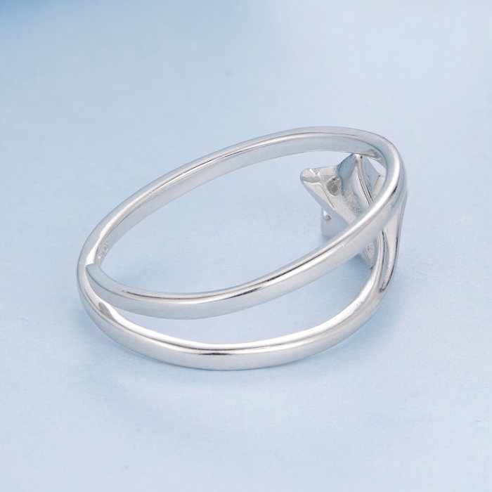 Inel argint reglabil cu steluta Zirconia [7]