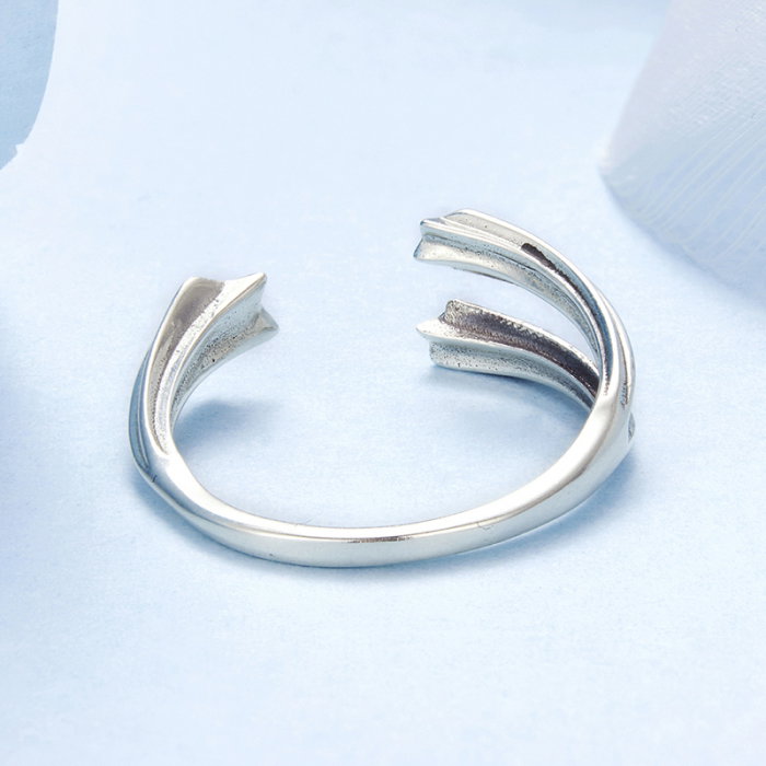 Inel argint reglabil cu stelute [16]