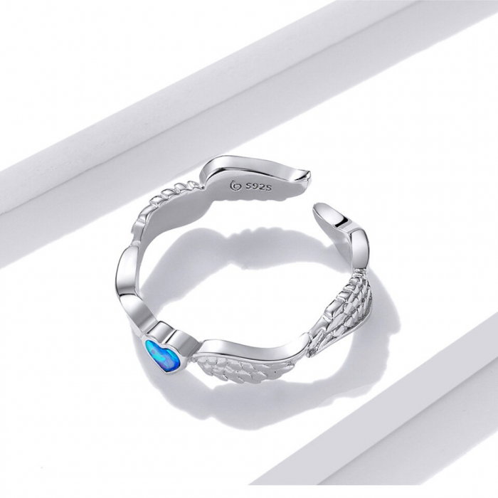 Inel argint reglabil dragoste inaripata [4]