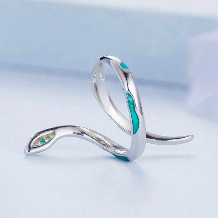 Inel argint reglabil sarpe [4]