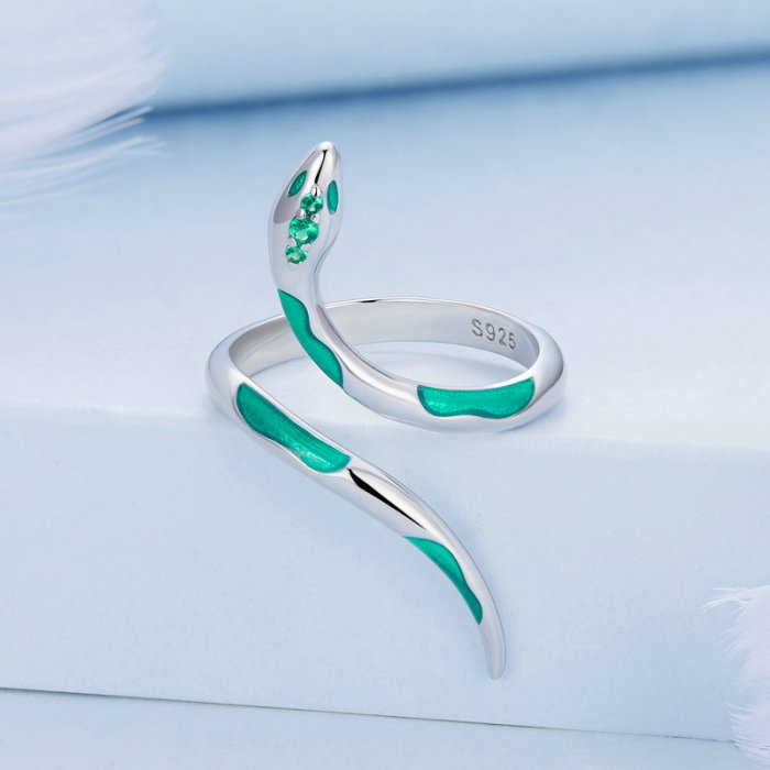 Inel argint reglabil sarpe [2]