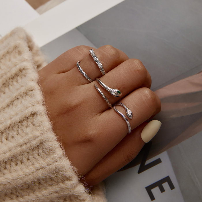 Inel argint sarpe [4]