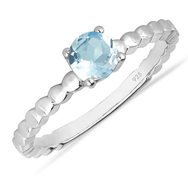 Inel argint Rosalind, 925, cu topaz Sky Blue - IVA0060 [1]