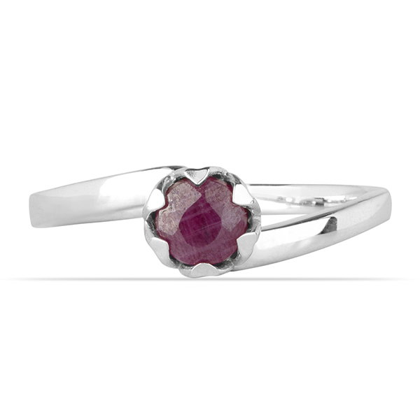 Inel argint Roxelana, 925, cu rubin - IVA0068 [2]