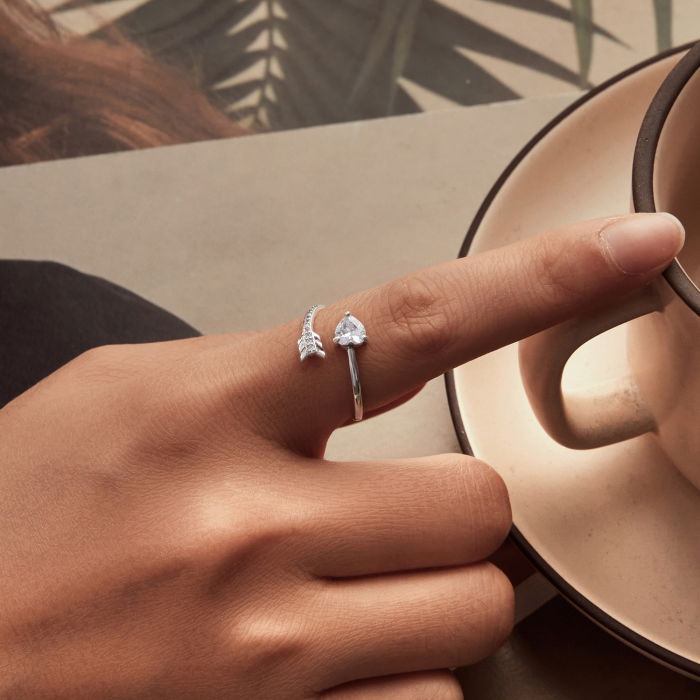 Inel argint Sageata Dragostei [10]