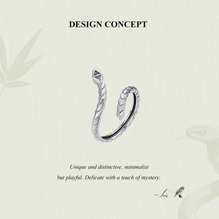 Inel argint sarpe [12]