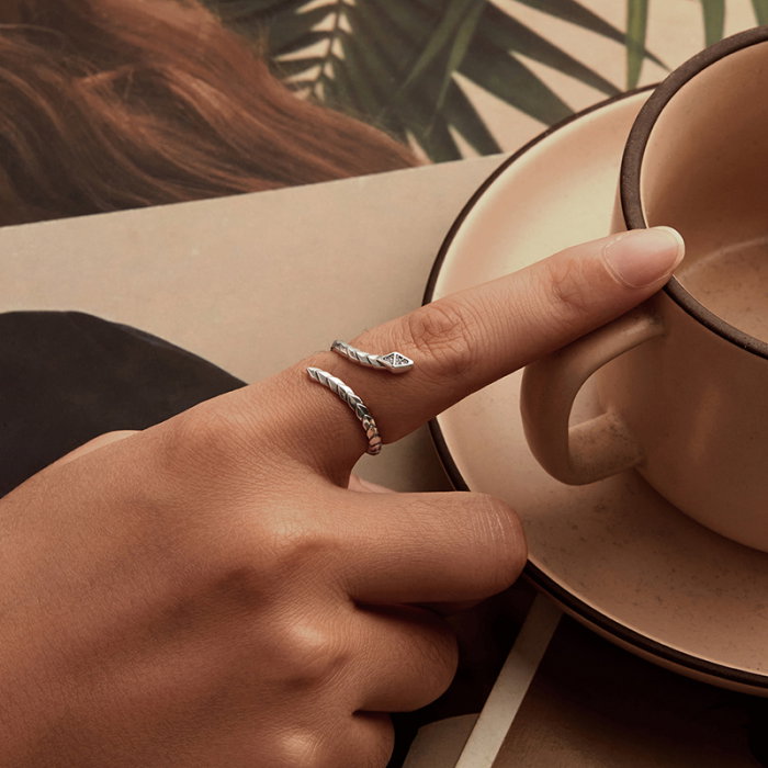 Inel argint sarpe [5]