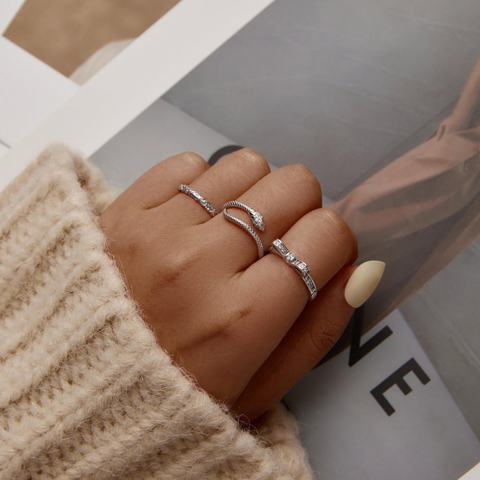 Inel argint sarpe [6]