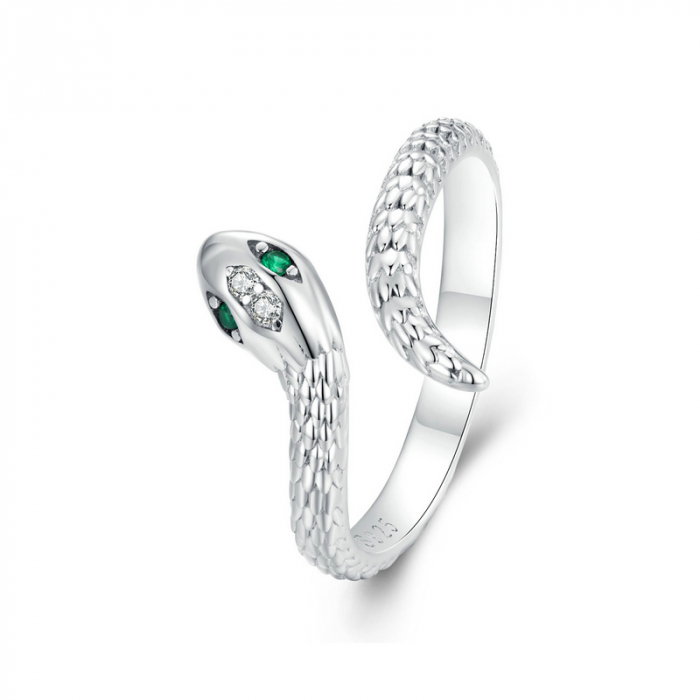 Inel argint sarpe, reglabil [1]