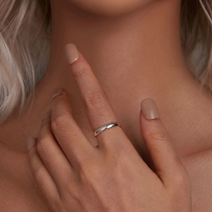 Inel argint simplu [4]