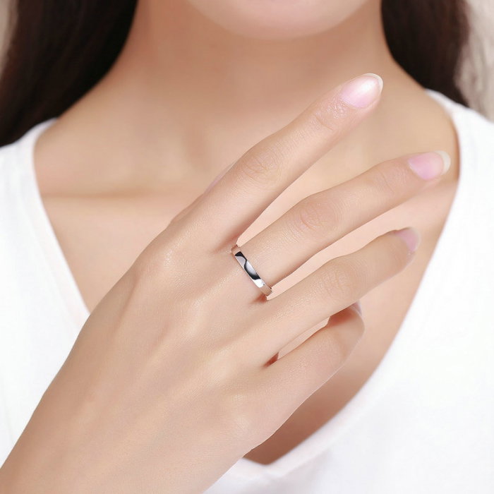 Inel argint simplu [13]