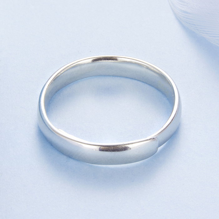 Inel argint simplu [5]