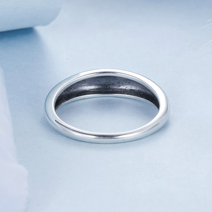 Inel argint simplu [7]