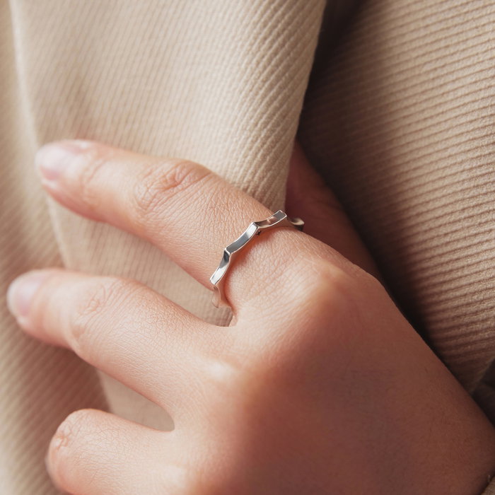 Inel argint soare cu Zirconia [4]