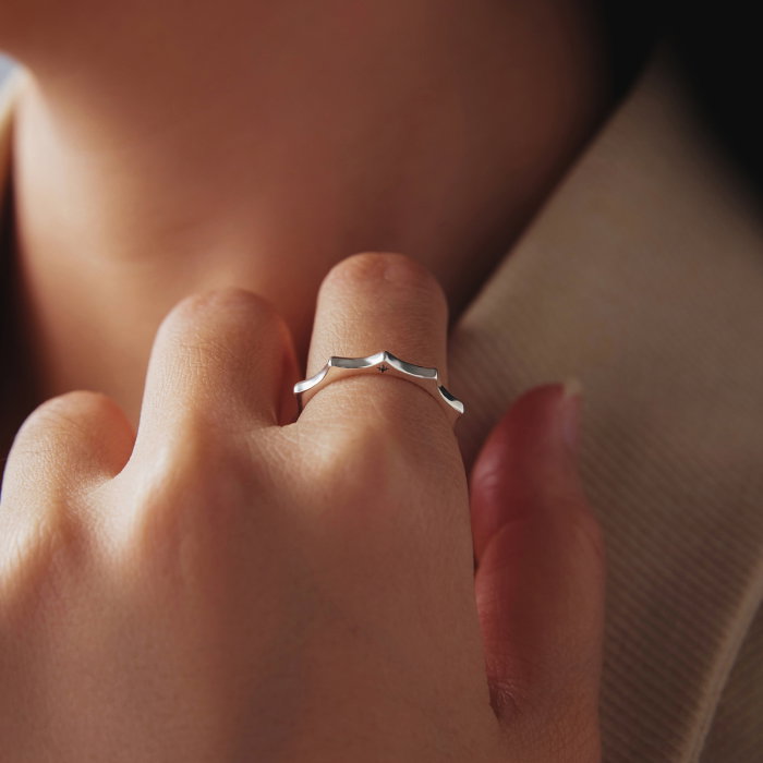 Inel argint soare cu Zirconia [11]