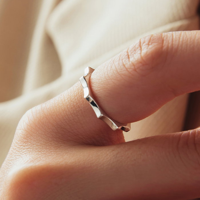 Inel argint soare cu Zirconia [12]