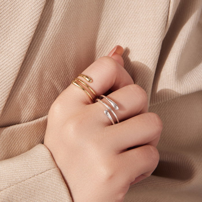 Inel argint spiralat [11]