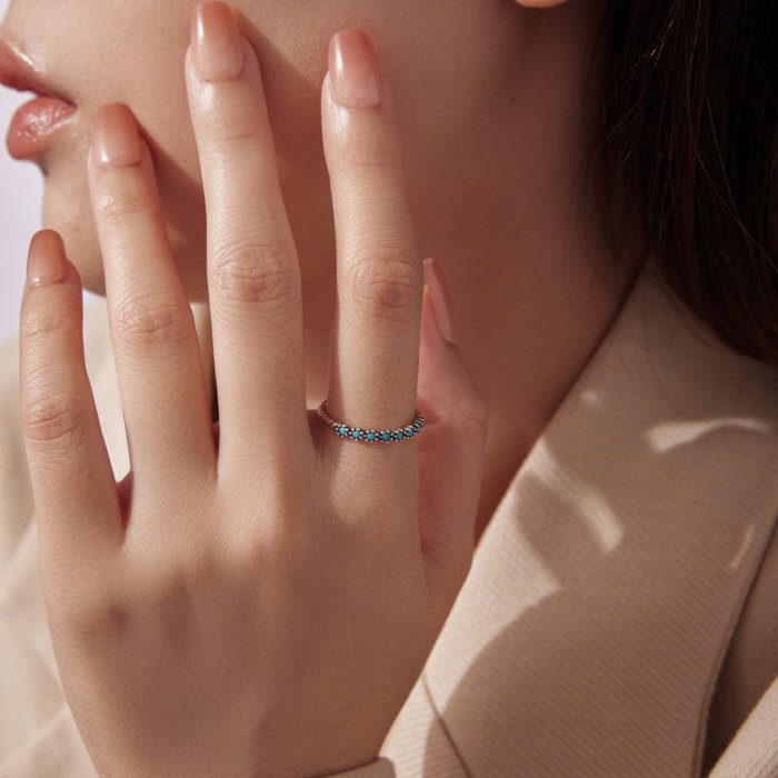 Inel argint Turcoaz [13]