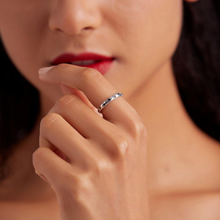 Inel argint urme de labute [7]