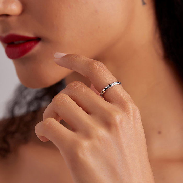 Inel argint urme de labute [5]