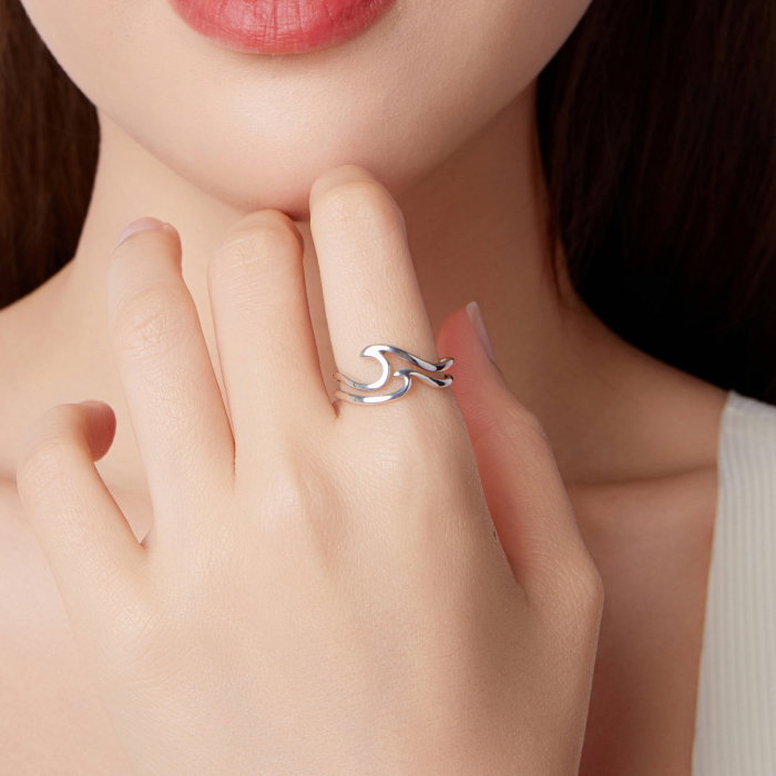 Inel argint valurile marii [5]