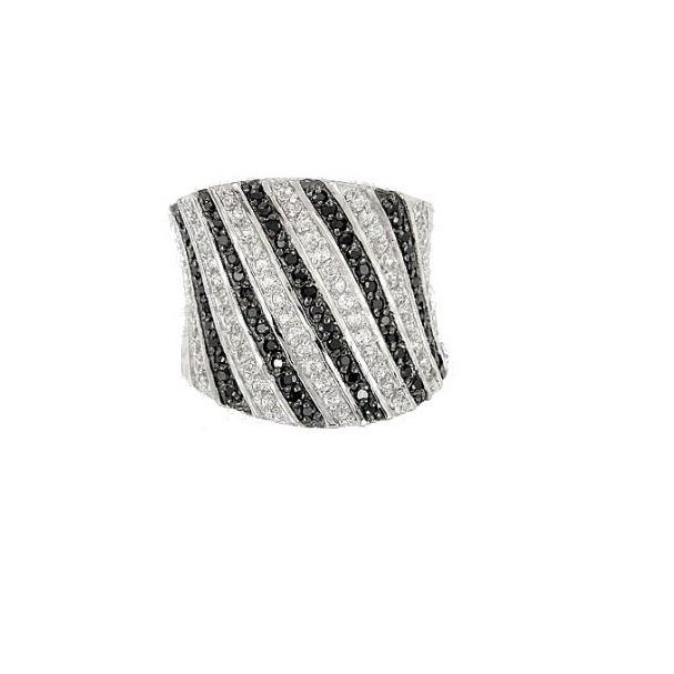 Inel elegant de argint 925 rodiat cu zirconii [2]
