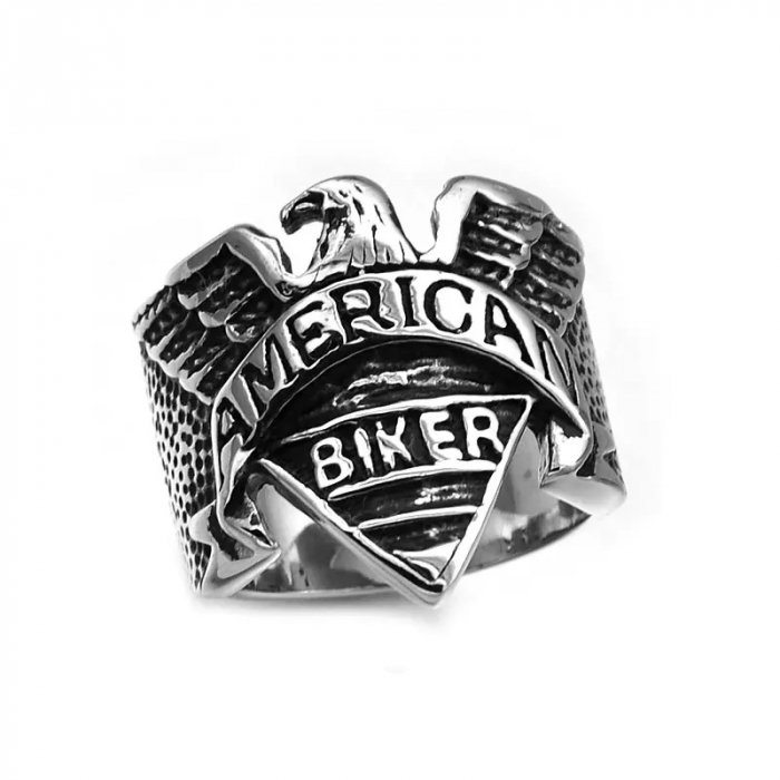 Inel inox American Biker [1]