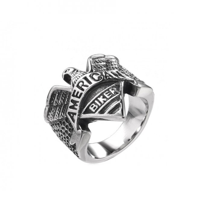 Inel inox American Biker [3]