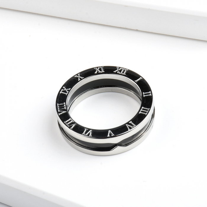 Inel inox cu cifre romane [7]