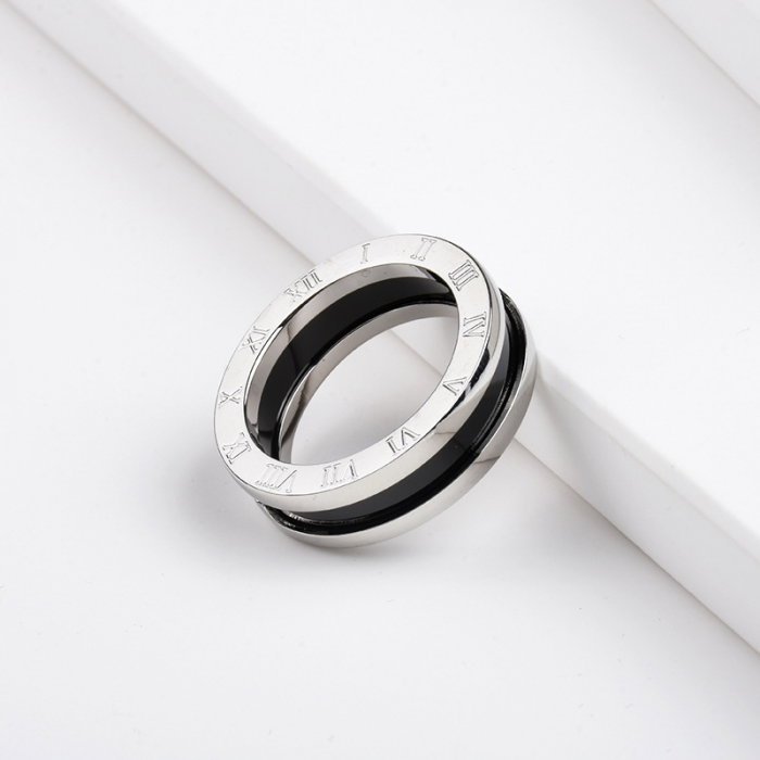 Inel inox cu cifre romane [6]