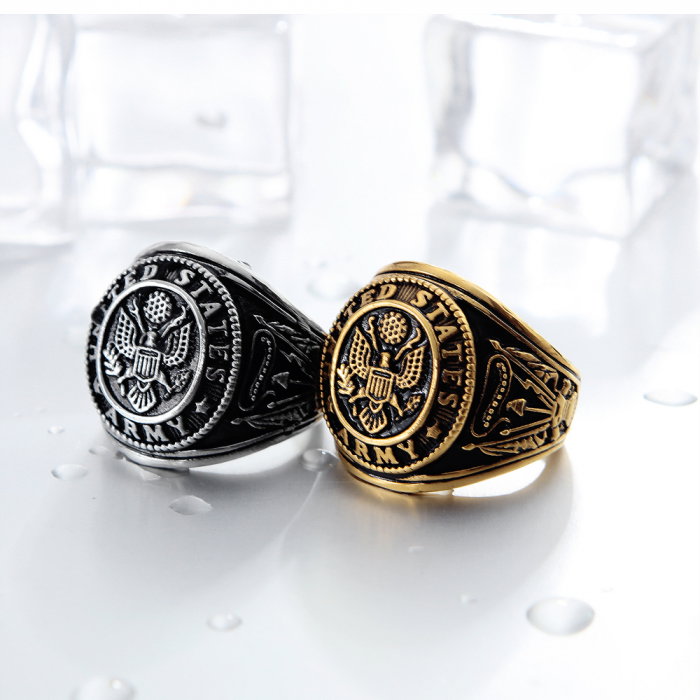 Inel inox US Army [4]