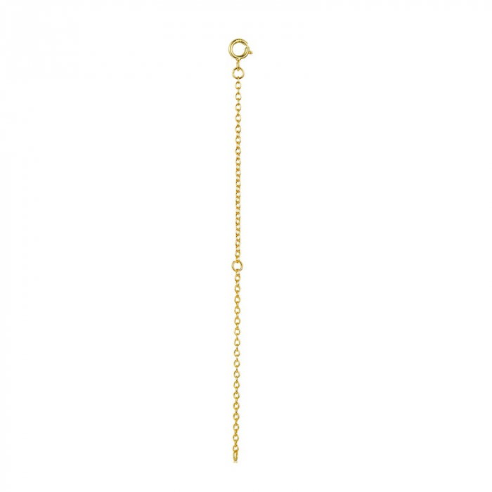 Extensie 10 cm lant argint placat cu aur [1]