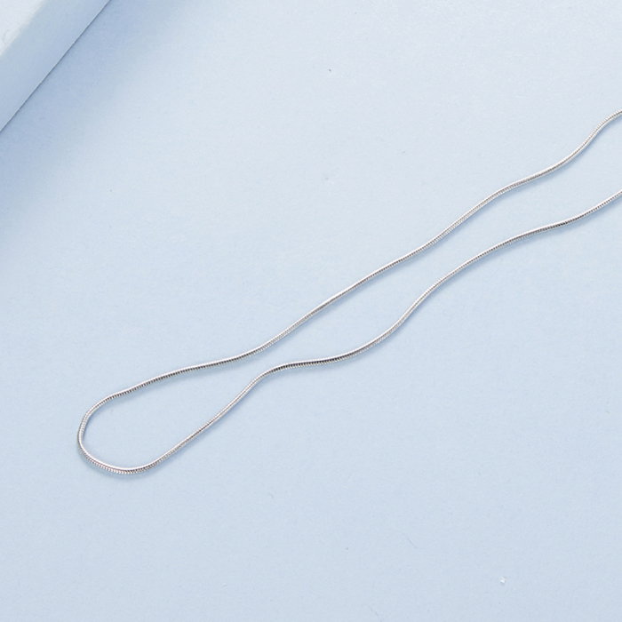 Lant argint sarpe 1 mm ajustabil [6]