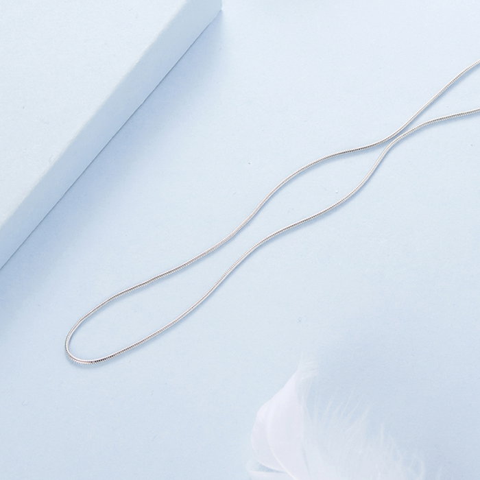 Lant argint 0,8 mm sarpe ajustabil [7]