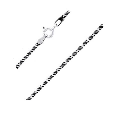 Lant argint 925 twist cu aspect vintage [1]