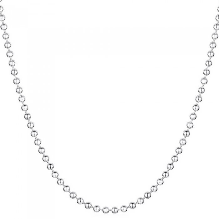 Lant argint 925 model militar 2,5 mm cu bilute army 80 cm [4]