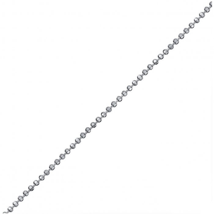 Lant argint 925 cu bilute model militar 50 cm si 1.8 mm latime [3]