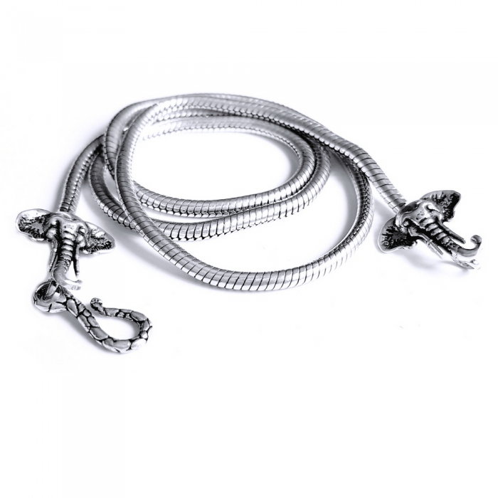 Lant argint 925 cu elefanti [1]