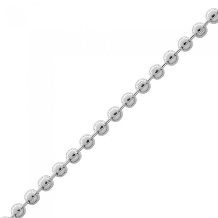 Lant argint 925 model militar 3 mm cu bilute army 82,5 cm, Rona [4]