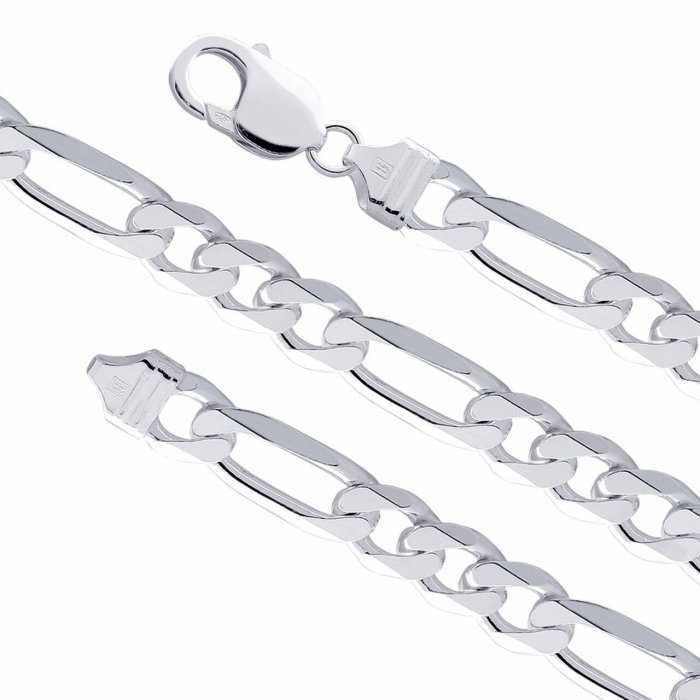 Lant argint 925 figaro 55 cm lungime si 5,5 mm latime - Classical You LSX0057_55 [1]