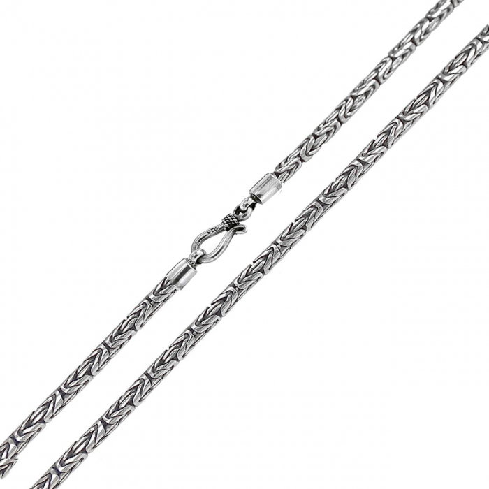 Lant argint 925 model Bali, 66 cm lungime si 2 mm grosime, LSX0205 [2]