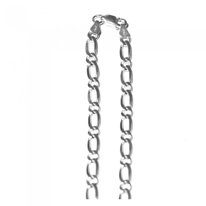 Lant argint cu zale ovale 925 60 cm lungime si 6 mm grosime - LAN0126 [3]