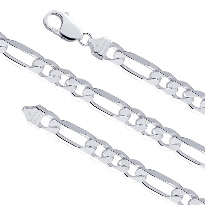 Lant argint 925 Figaro 76 cm lungime si 5,5 mm grosime, Classical You LSX0203 [1]